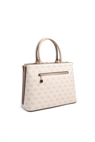 Silver & Polo Bej - Kum SP924 Kadın El Çantası