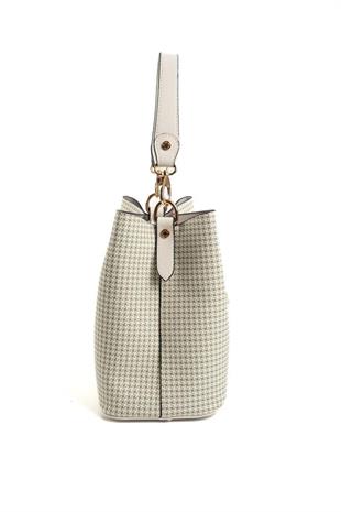 Silver & Polo SP967 Kadın Çapraz Çanta King Desen Yeşil-Kemik