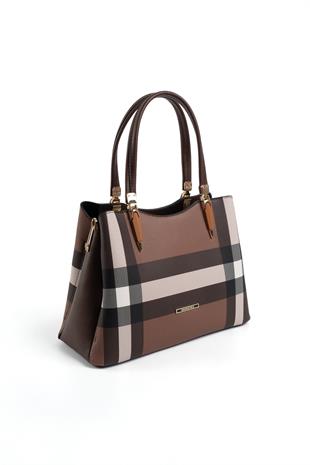 Silver & Polo Koyu Kahve SP1205 Kadın El Çantası