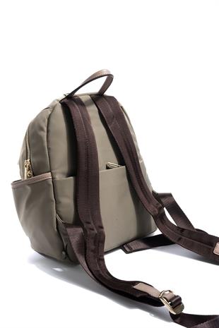 Silver & Polo SP1209 Kadın Sırt Çantası  Yeşil-Kum