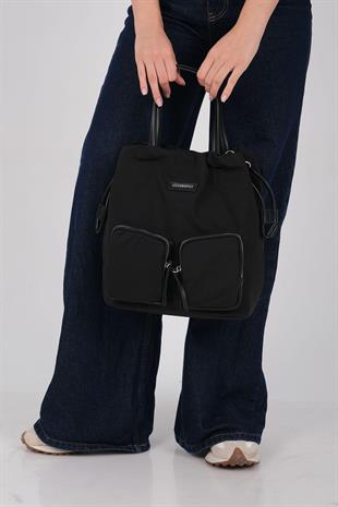 Silver & Polo SP1232 Kadın Sırt Çantası  Siyah