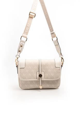 Silver & Polo Taş - Kemik SP1182 Kadın Çapraz Çanta