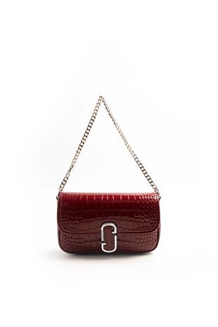 Silver & Polo Bordo Rugan SP1171 Kadın Omuz Çantası