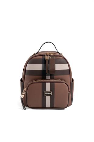 Silver & Polo Koyu Kahve SP1130 Kadın Sırt Çantası