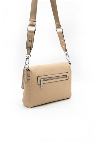 Silver & Polo SP963 Kadın Çapraz Çanta Petek Nut