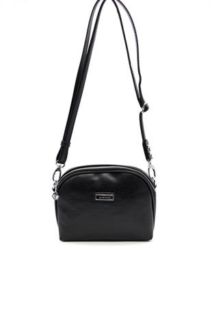 Silver & Polo SP765 Kadın Çapraz Çanta Düz Siyah