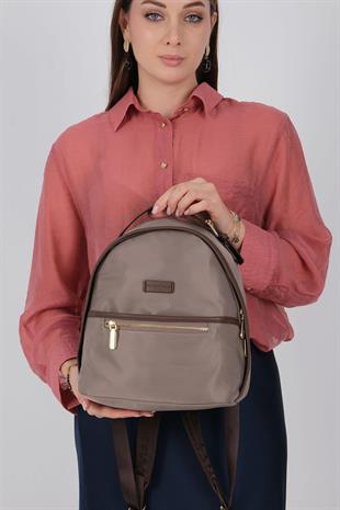 Silver & Polo SP1212 Kadın Sırt Çantası  Kum-Kahve
