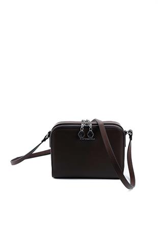 Silver & Polo Kahve SP888 Kadın Çapraz Çanta