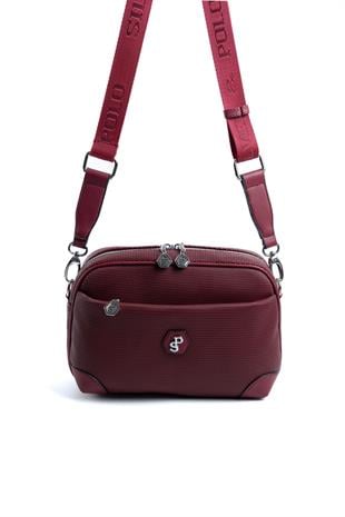 Silver & Polo Bordo SP1094 Kadın Çapraz Çanta