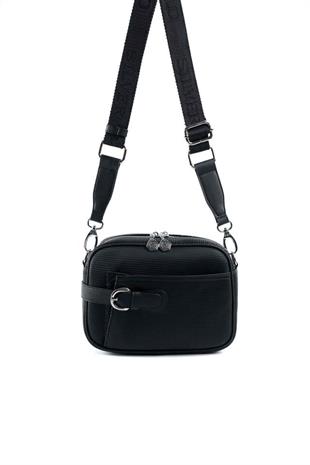 Silver & Polo SP1256 Kadın Çapraz Çanta Petek Siyah