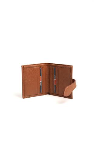 Silver & Polo SP1190 Kadın Cüzdan & Kartlık Düz Deri Taba