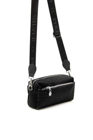 Silver Polo Siyah - Siyah Fashion Kadın Çapraz Çanta SP1142