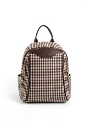 Silver & Polo Kahve Sarı - Kahve SP906 Kadın Sırt Çantası