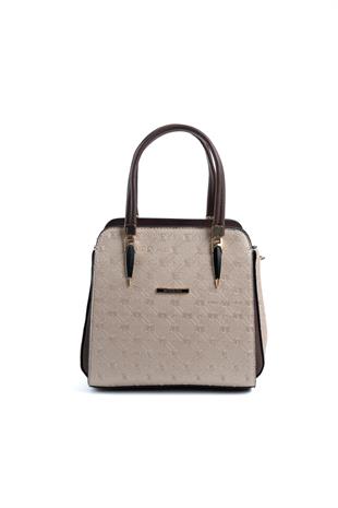 Silver & Polo Nut - Kahve SP1136 Kadın El Çantası