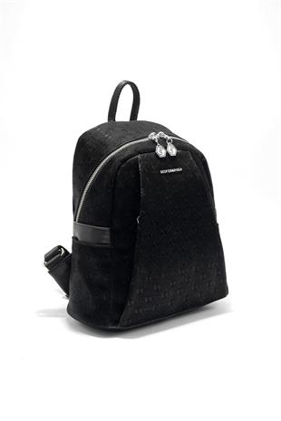 Silver & Polo SP926 Kadın Sırt Çantası Fashion Siyah