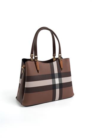 Silver & Polo Koyu Kahve SP1205 Kadın El Çantası