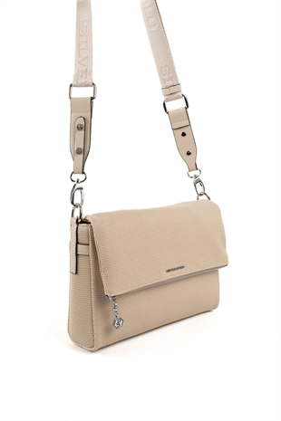 Silver & Polo SP963 Kadın Çapraz Çanta Petek Kum Beji