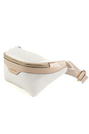 Silver & Polo SP1192 Kadın Bel Çantası Logolu Sedef-S.Nut