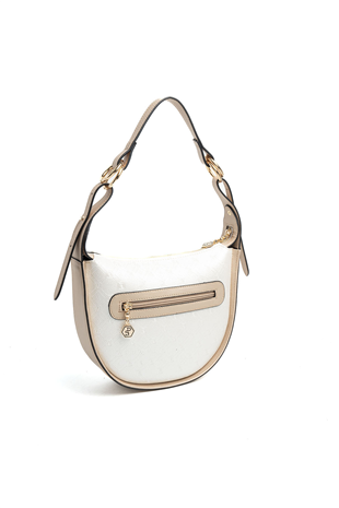 Silver & Polo SP1270 Kadın Omuz Çantası Logolu Sedef-S.Nut