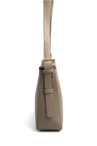 Silver Polo SP1249 Kadın Omuz Çantası Mini Rolax Vizon-Vizon