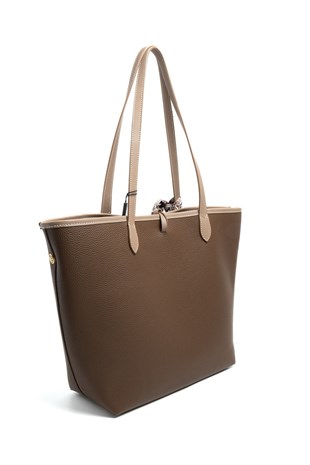 Silver Polo SP1247 Kadın Omuz Çantası Mini Rolax Kahve-Kahve