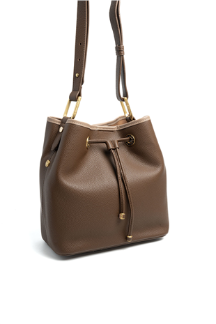 Silver Polo SP1241 Kadın Omuz Çantası Mini Rolax Kahve-Kahve
