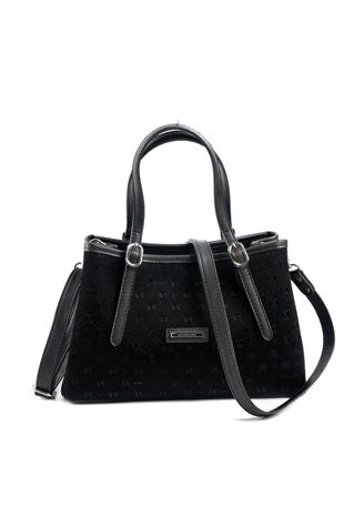 Silver & Polo Siyah SP1252 Kadın El Çantası