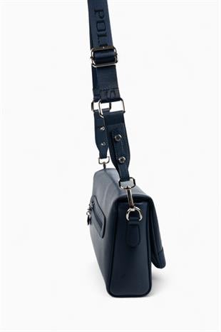 Silver & Polo SP1257 Kadın Çapraz Çanta Düz Lacivert