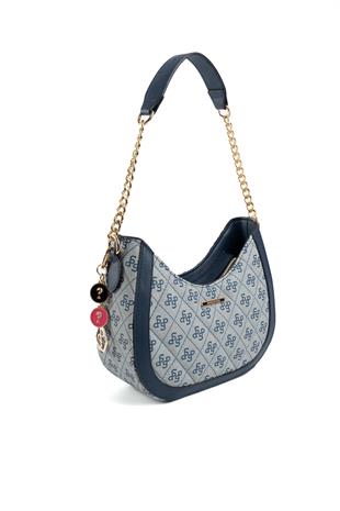 Silver & Polo Gri - Laci SP1168 Kadın Omuz Çantası