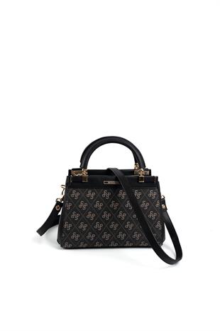 Silver & Polo Füme - Siyah SP1193 Kadın El Çantası