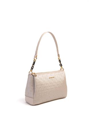 Silver & Polo Bej SP910 Kadın Çapraz Çanta