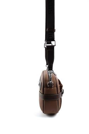 Silver & Polo SP1256 Kadın Çapraz Çanta Petek Karamel-Kahve