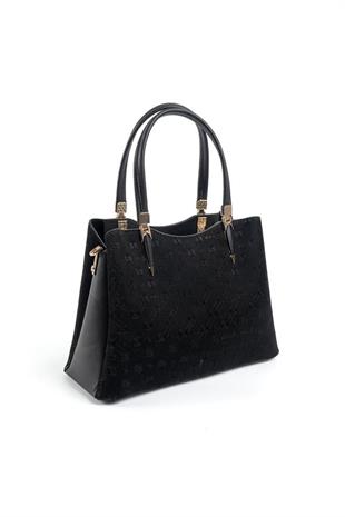 Silver & Polo SP1205 Kadın El Çantası Fashion Siyah-Siyah