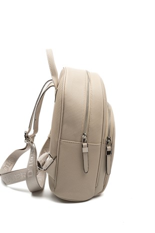 Silver & Polo SP1062 Kadın Sırt Çantası Petek Kum Beji-Kum Beji