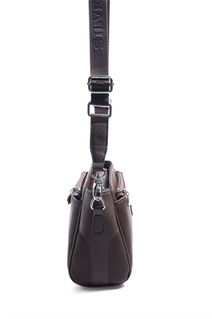 Silver & Polo SP1273 Kadın Çapraz Çanta Petek Kahve