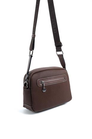 Silver & Polo Kahve SP1201 Kadın Çapraz Çanta