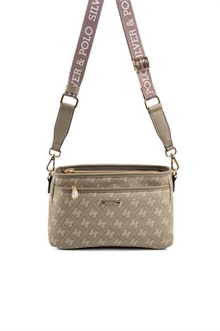 Silver & Polo Yeşil SP1184 Kadın Çapraz Çanta