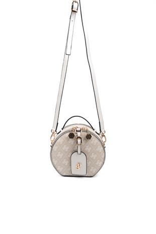 Silver & Polo Taş - Kemik SP1163 Kadın Çapraz Çanta