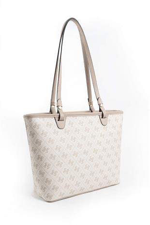 Silver & Polo Bej - Kum SP1204 Kadın Omuz Çantası