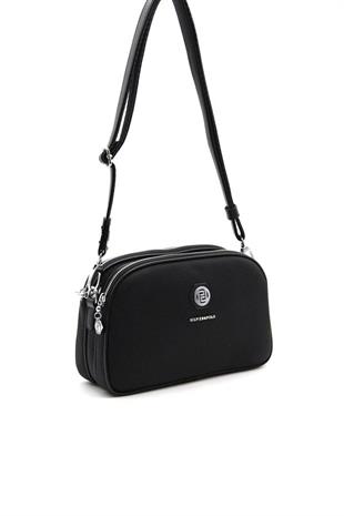 Silver & Polo SP745 Kadın Çapraz Çanta Petek Siyah