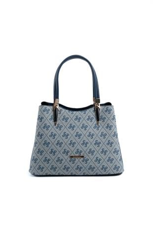 Silver & Polo Gri - Laci SP1205 Kadın El Çantası