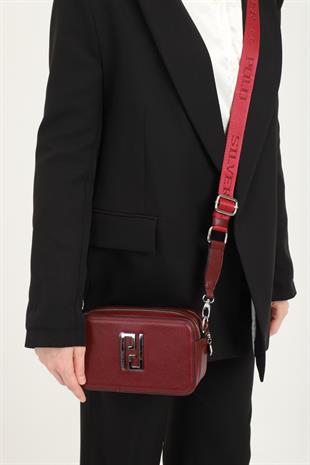 Silver & Polo Bordo SP1078 Kadın Çapraz Çanta