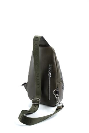 Silver & Polo Haki SP959 Kadın Vücut Çantası