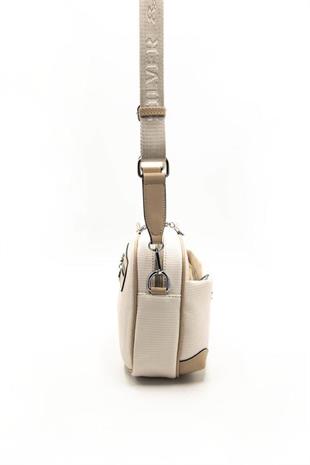 Silver & Polo SP1094 Kadın Çapraz Çanta Petek Bej-Ten