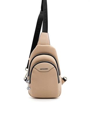 Silver & Polo SP959 Kadın Vücut Çantası Petek Nut
