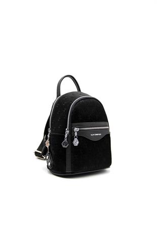 Silver Polo SP983 Kadın Sırt Çantası Fashion Siyah-Siyah