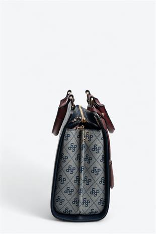 Silver & Polo Gri - Laci SP1174 Kadın El Çantası