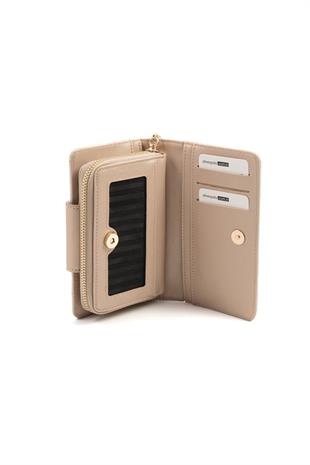 Silver & Polo SP1202 Kadın Cüzdan & Kartlık Logolu Sedef-S.Nut