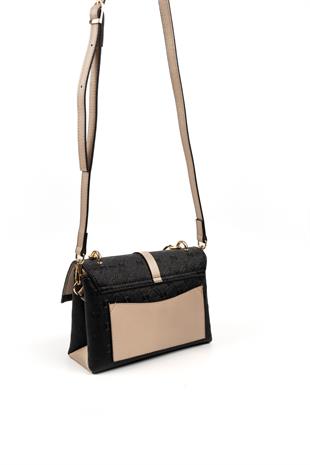 Silver & Polo Siyah - S.nut SP1148 Kadın Çapraz Çanta