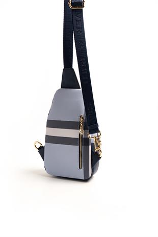 Silver & Polo Mavi - Laci SP959 Kadın Vücut Çantası